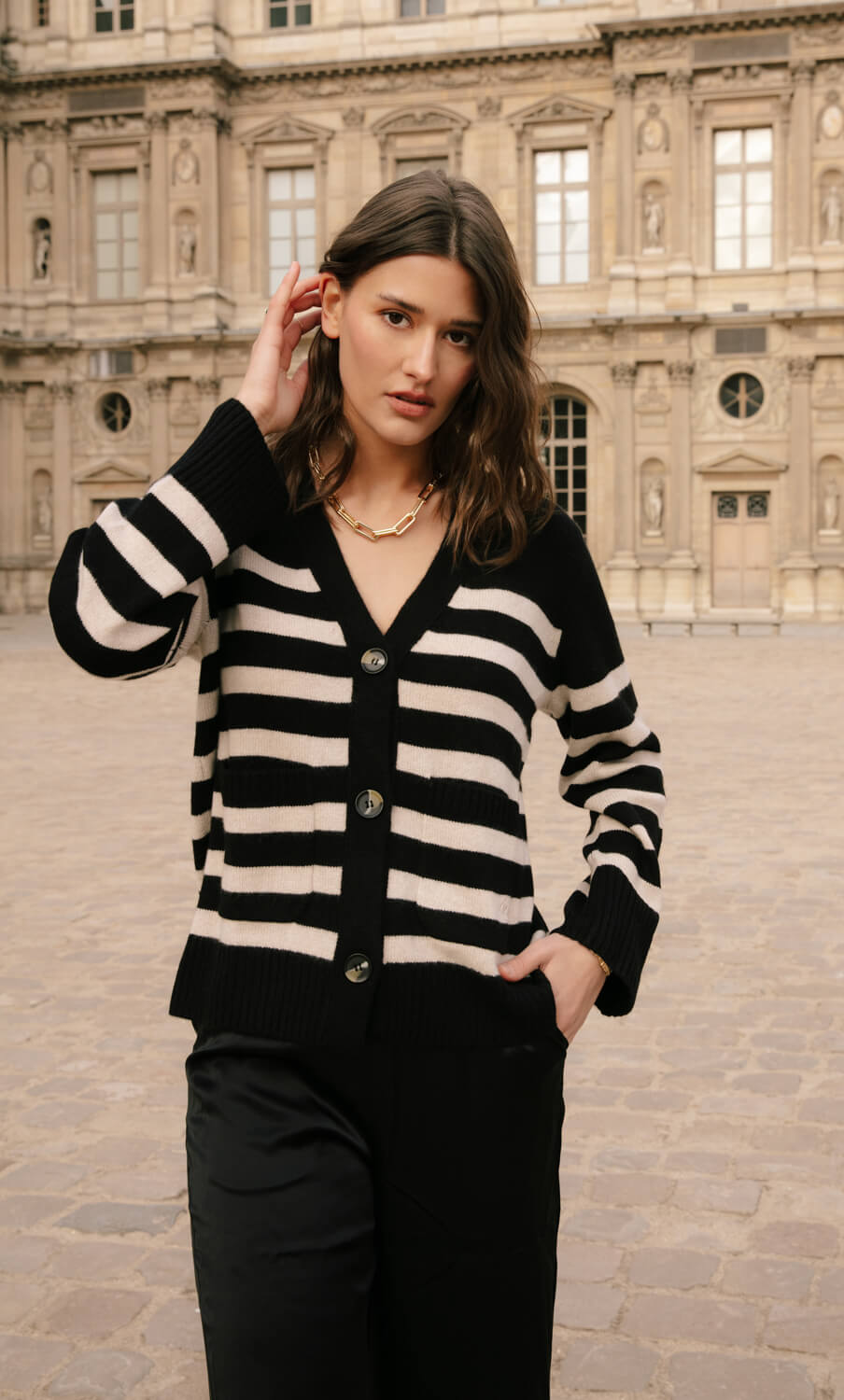 Chiara Cashmere Cardigan