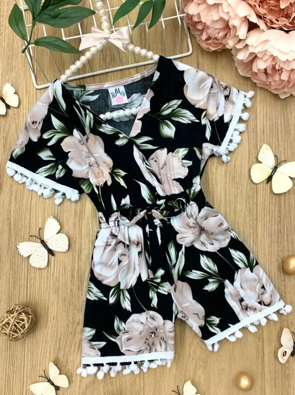 A Day In The Life Pom Pom Romper